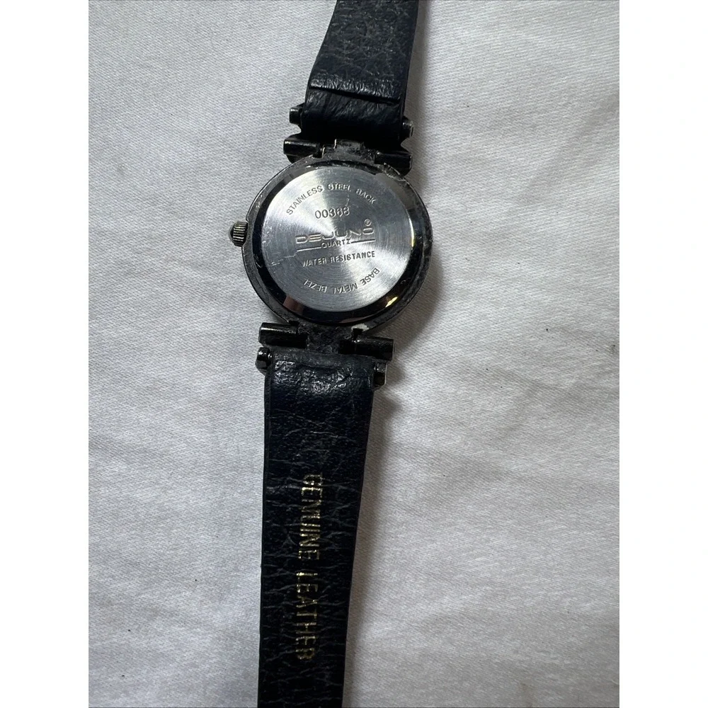 Vintage Dejuno Ladies Watch Genuine Leather